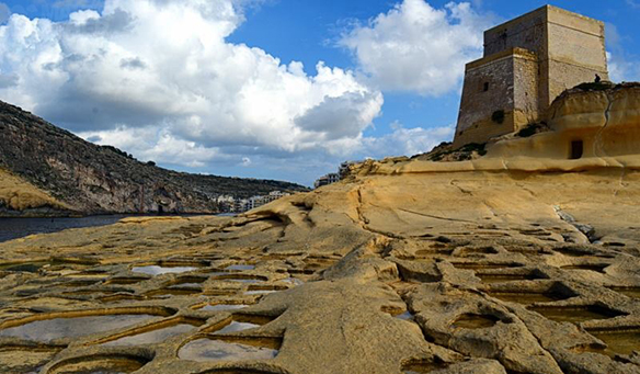 Salt pans in Gozo